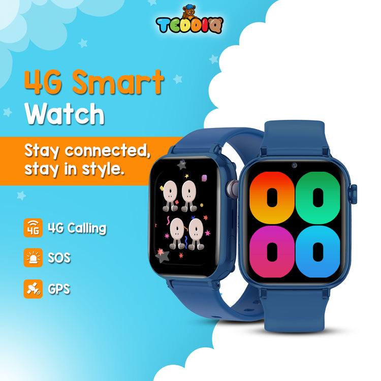 TeddiQ Smart Watch – Stay Connected & Safe