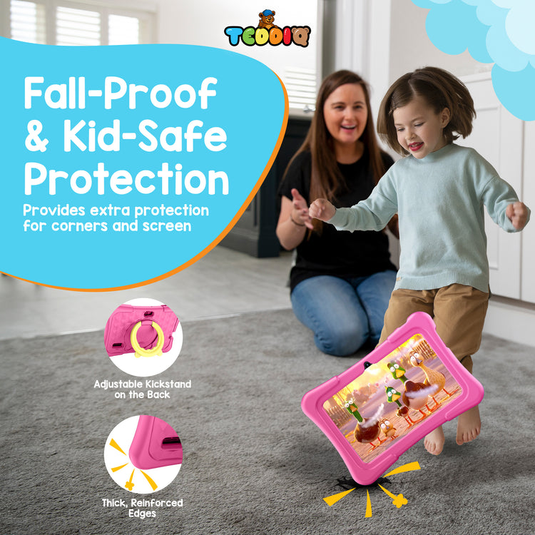TeddiQ Kids Tablet Go – Powerful, Safe & Educational