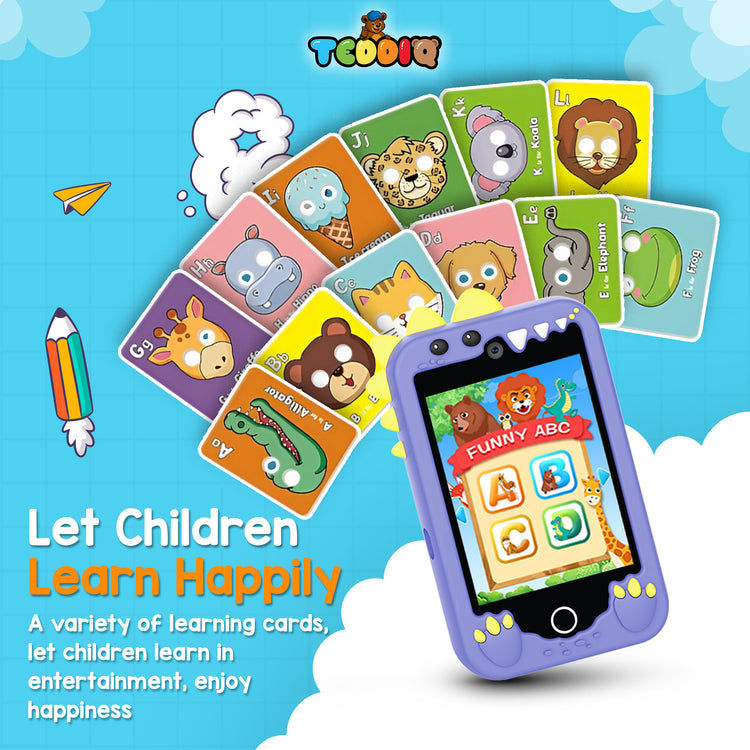 TeddiQ Play Phone – Learn, Play & Explore Safely