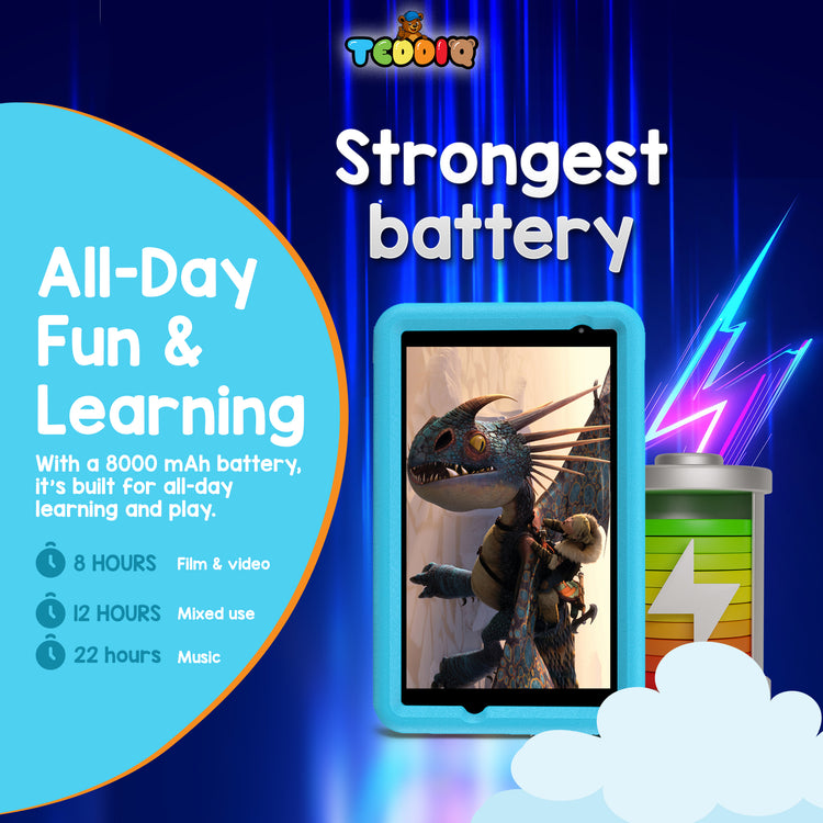 TeddiQ Kids Tablet Pro – Powerful, Safe & Educational
