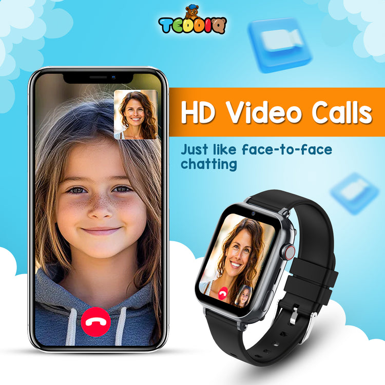 TeddiQ Smart Watch – Stay Connected & Safe