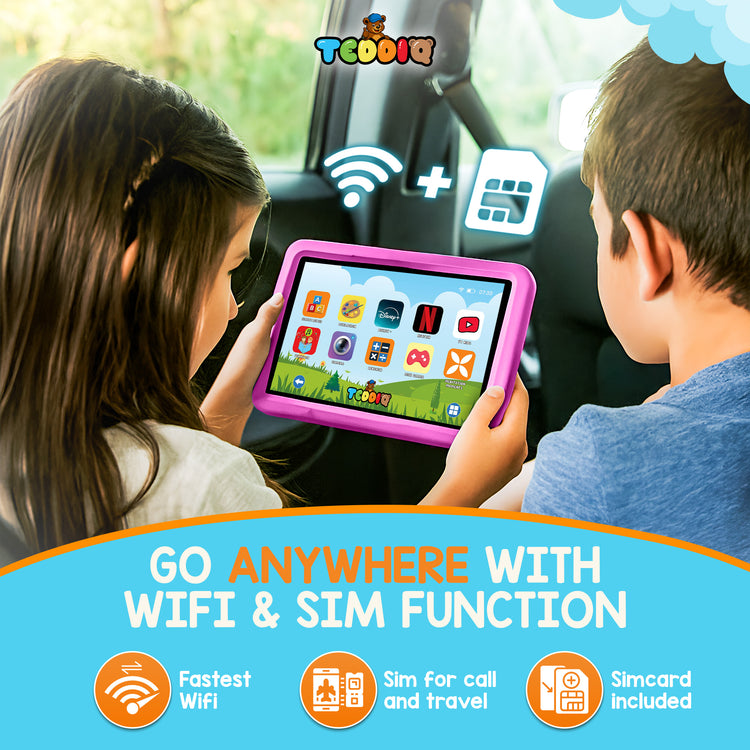 TeddiQ Kids Tablet Pro – Powerful, Safe & Educational