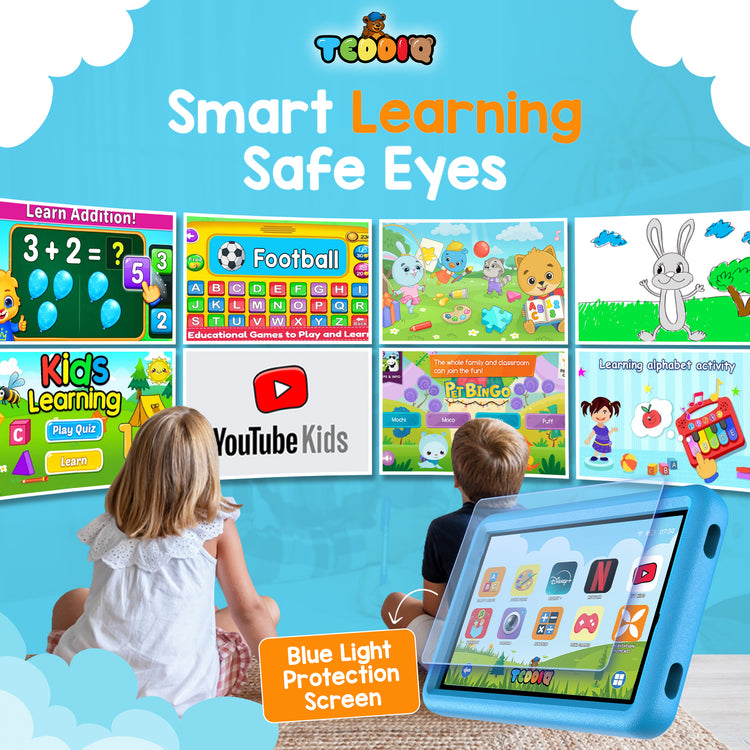 TeddiQ Kids Tablet Pro – Powerful, Safe & Educational