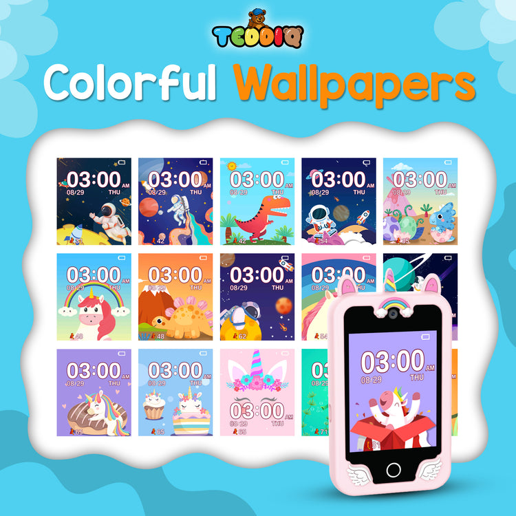 TeddiQ Play Phone – Learn, Play & Explore Safely