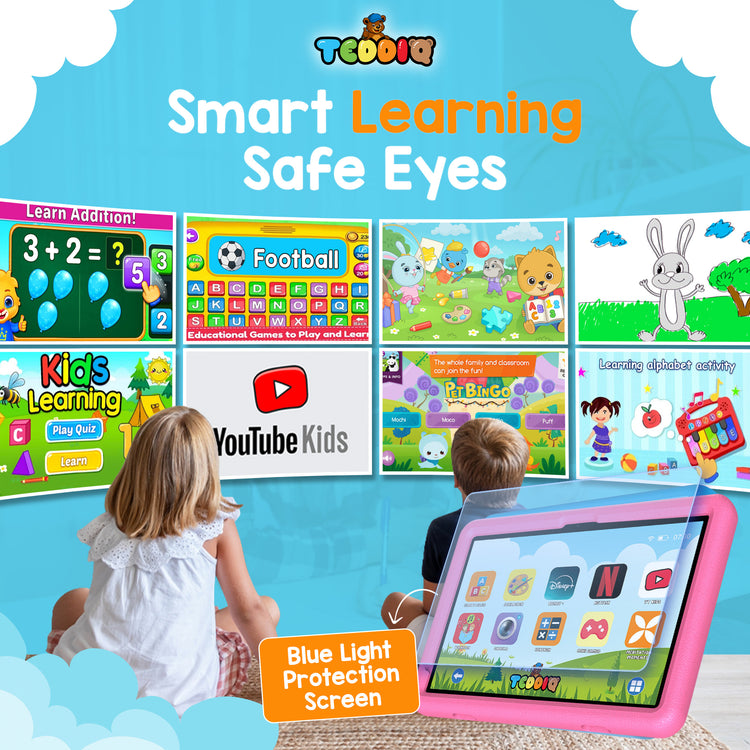 TeddiQ Kids Tablet Max – Powerful, Safe & Educational