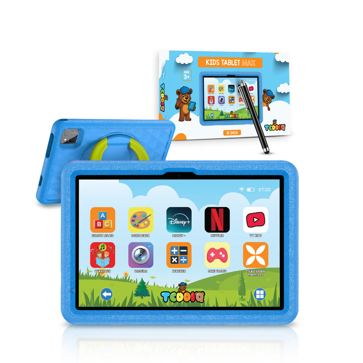TeddiQ Kids Tablet Max – Powerful, Safe & Educational