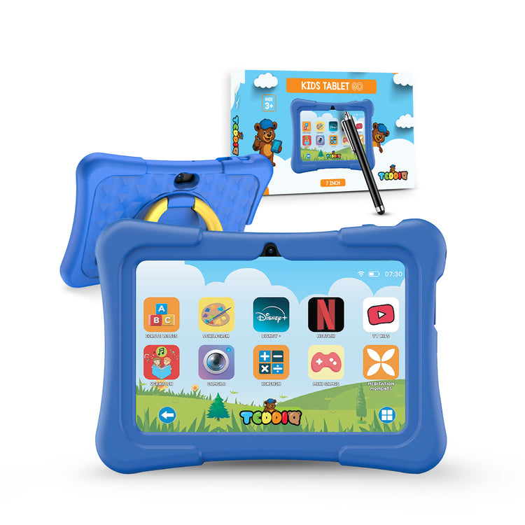 TeddiQ Kids Tablet Go  – Powerful, Safe & Educational
