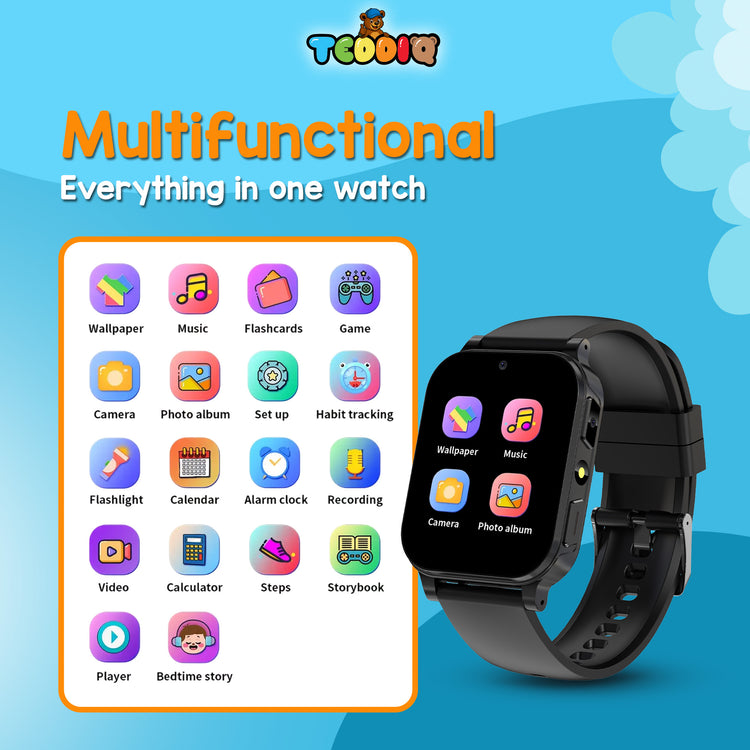 TeddiQ Play Watch – Learn & Play Safely
