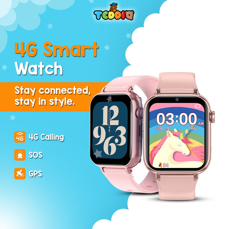 TeddiQ Smart Watch – Stay Connected & Safe