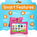 TeddiQ Kids Tablet Go  – Powerful, Safe & Educational
