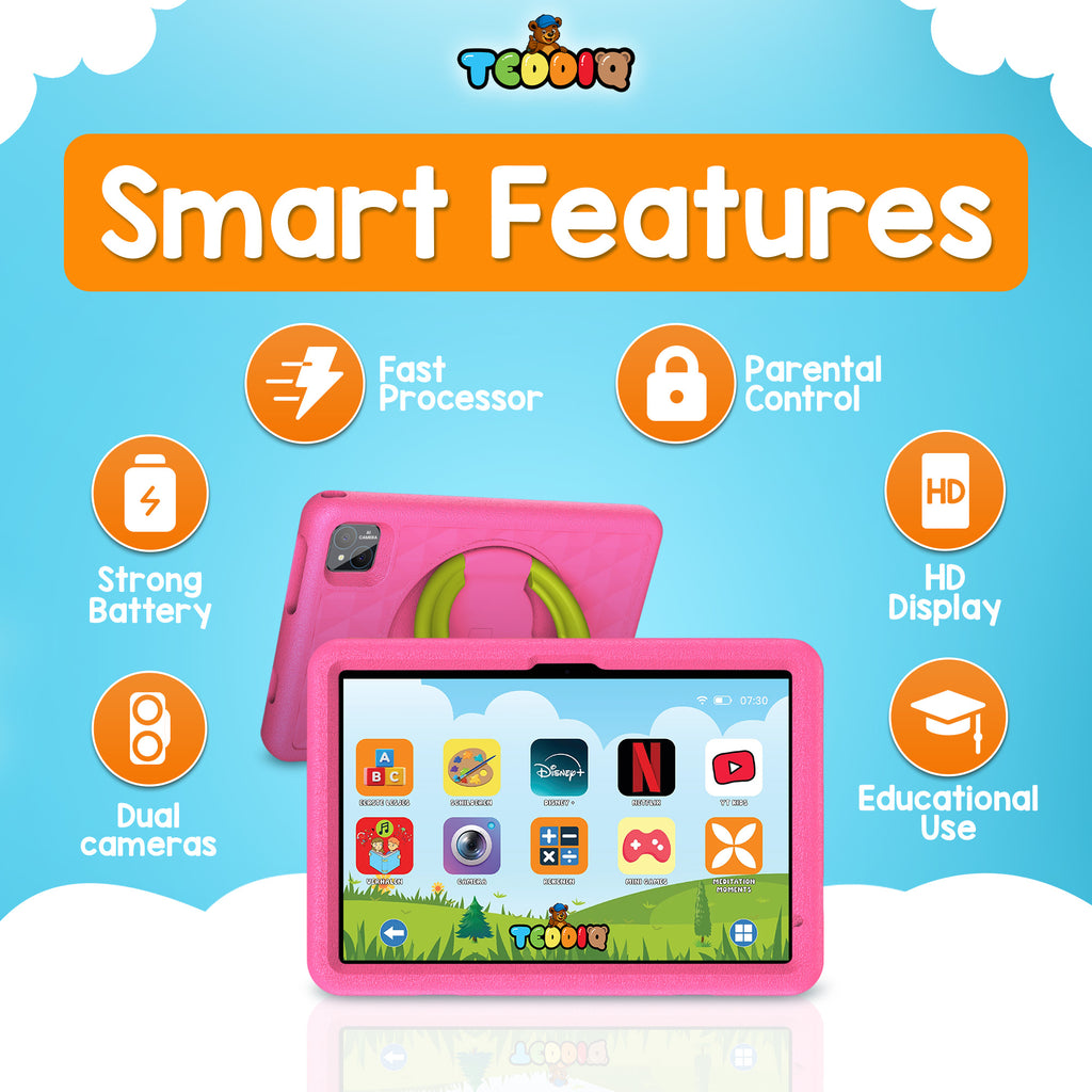 TeddiQ Kids Tablet Max – Powerful, Safe & Educational