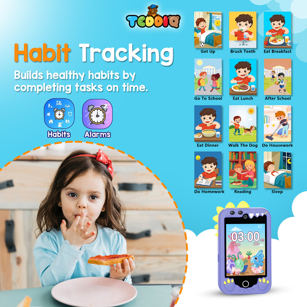 TeddiQ Play Phone – Learn, Play & Explore Safely