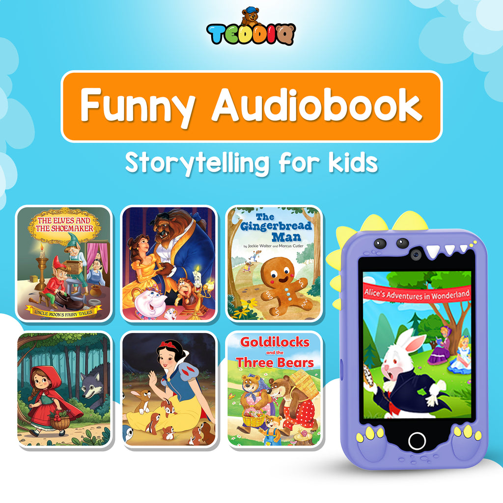 TeddiQ Play Phone – Learn, Play & Explore Safely