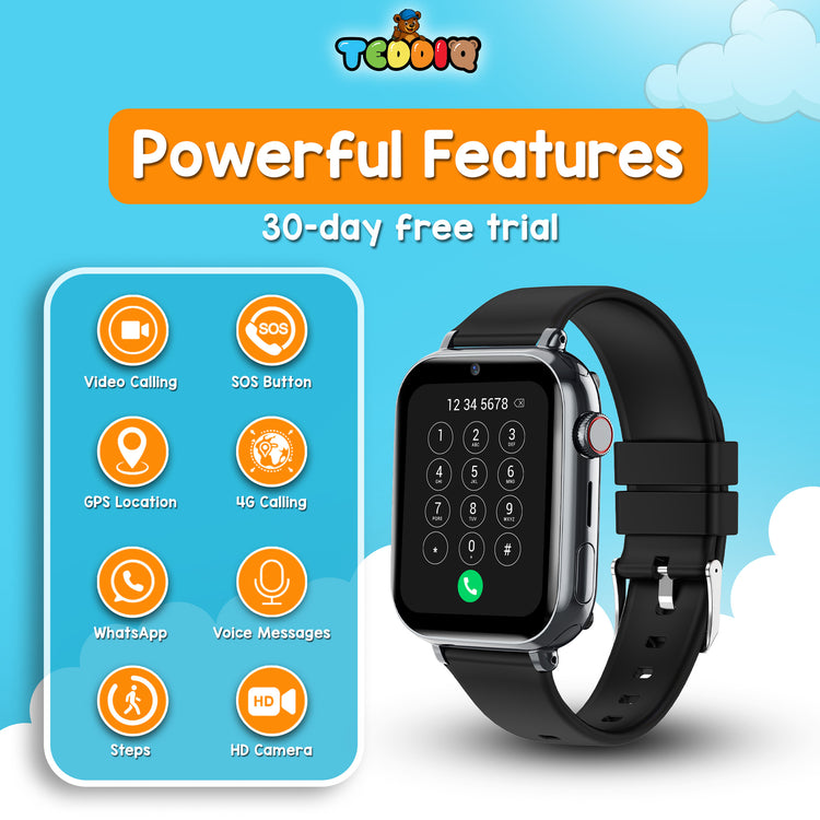 TeddiQ Smart Watch – Stay Connected & Safe