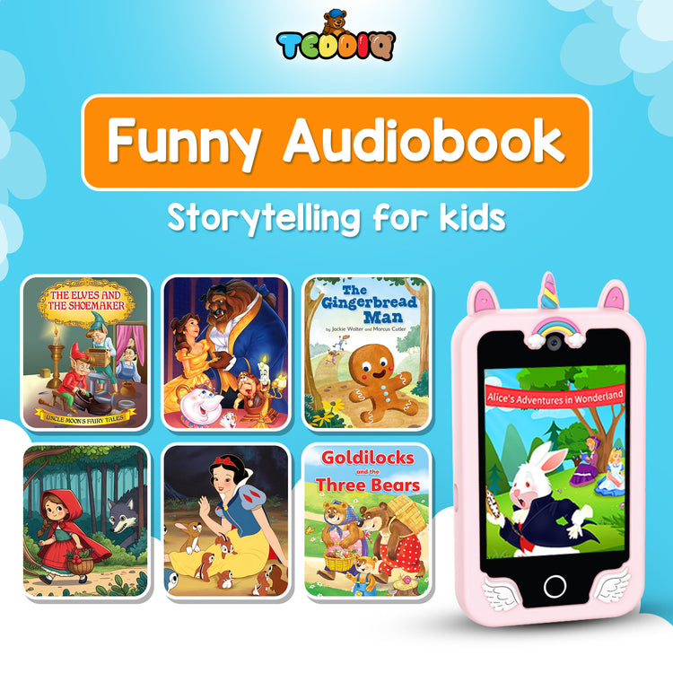 TeddiQ Play Phone – Learn, Play & Explore Safely