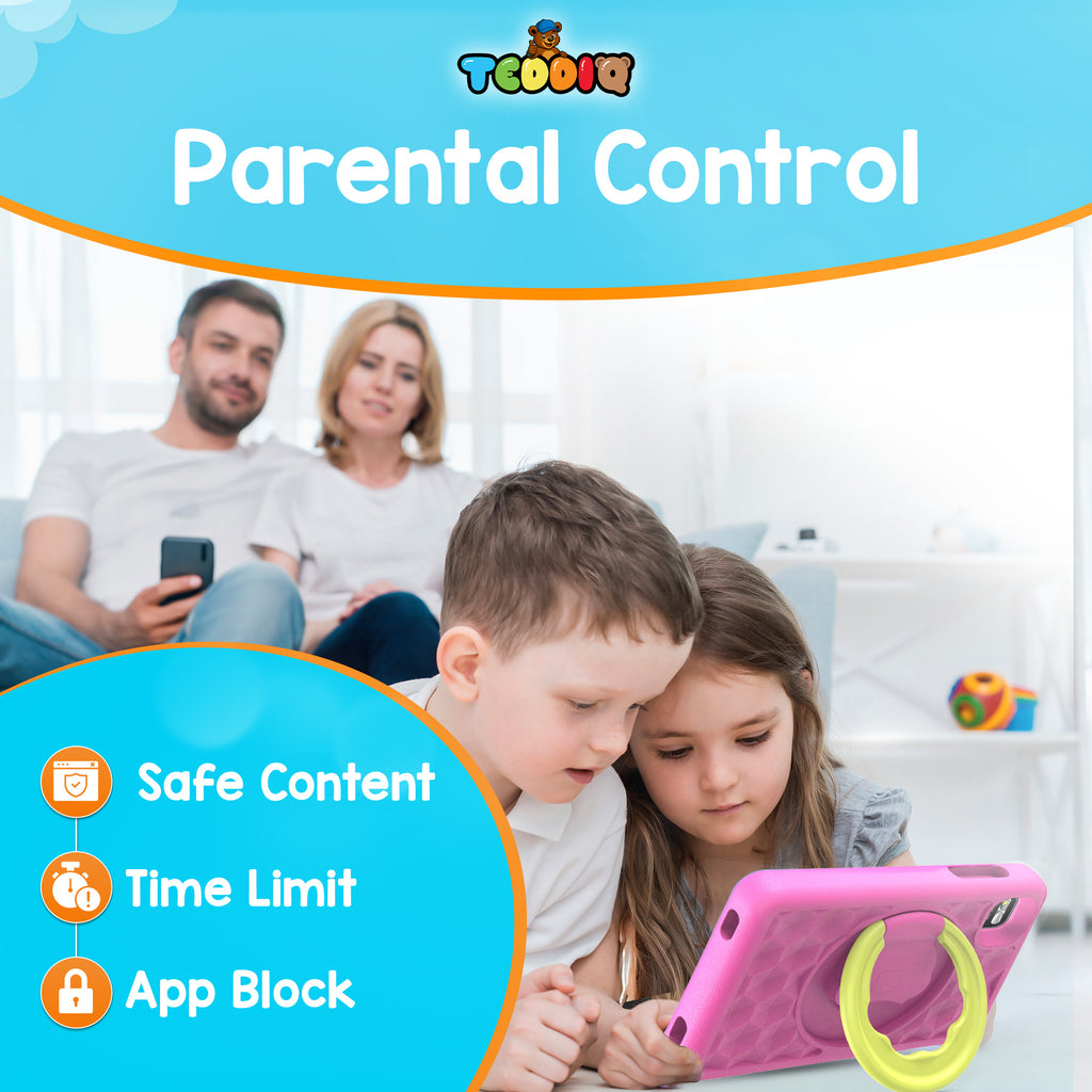 TeddiQ Kids Tablet Pro  – Powerful, Safe & Educational