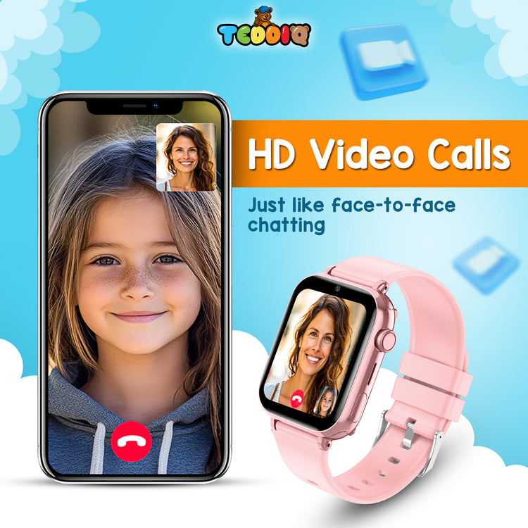 TeddiQ Smart Watch – Stay Connected & Safe