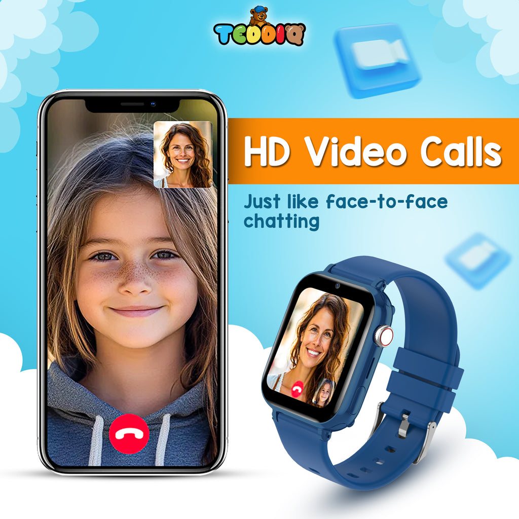 TeddiQ Smart Watch – Stay Connected & Safe