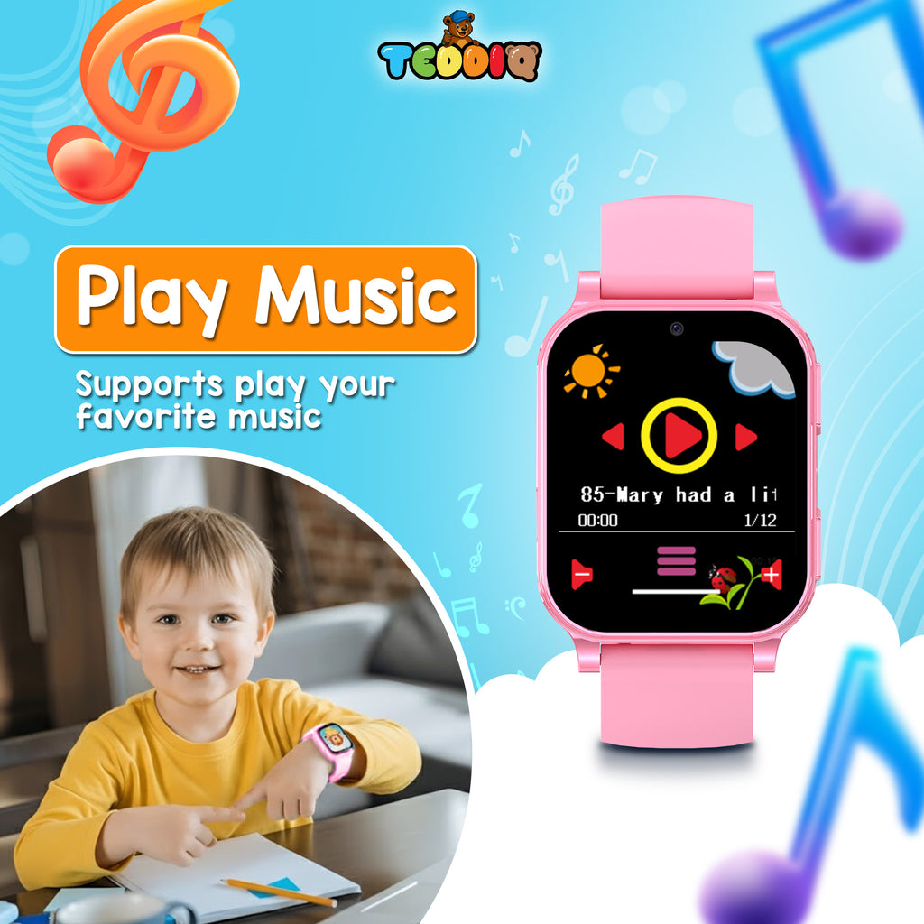 TeddiQ Play Watch – Learn & Play Safely