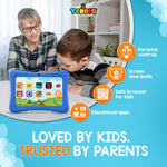 TeddiQ Kids Tablet Go  – Powerful, Safe & Educational