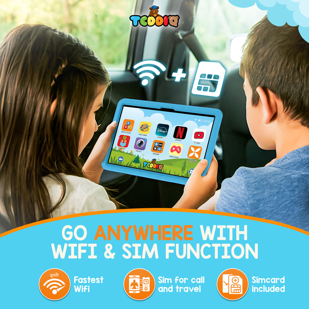 TeddiQ Kids Tablet Max – Powerful, Safe & Educational
