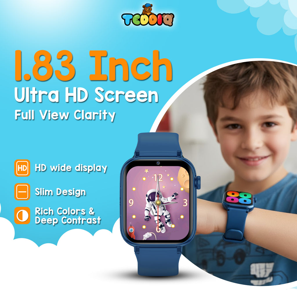 TeddiQ Smart Watch – Stay Connected & Safe