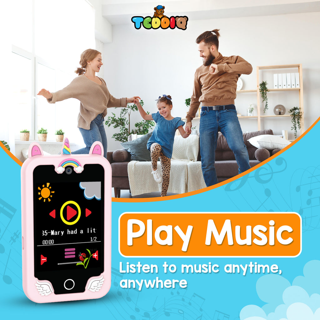 TeddiQ Play Phone – Learn, Play & Explore Safely
