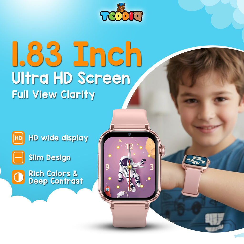 TeddiQ Smart Watch – Stay Connected & Safe