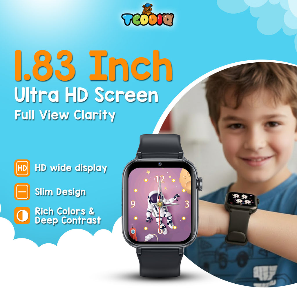 TeddiQ Smart Watch – Stay Connected & Safe