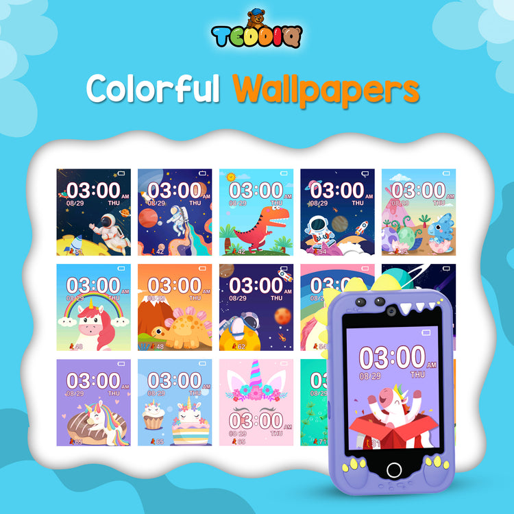 TeddiQ Play Phone – Learn, Play & Explore Safely