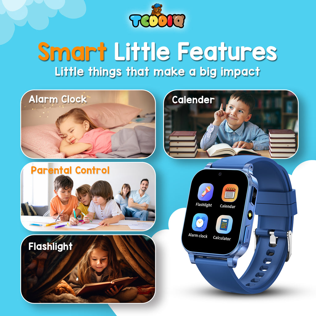 TeddiQ Play Watch – Learn & Play Safely