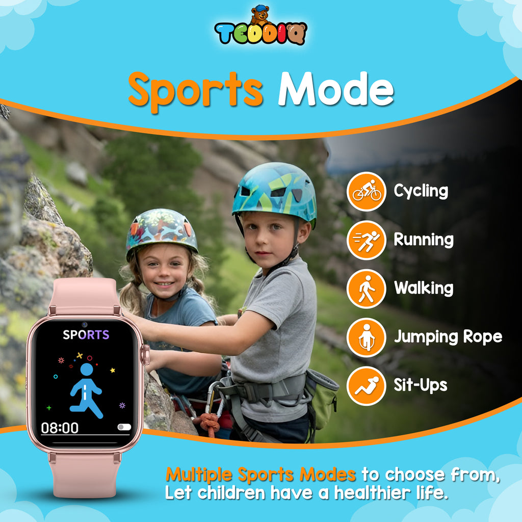 TeddiQ Smart Watch – Stay Connected & Safe