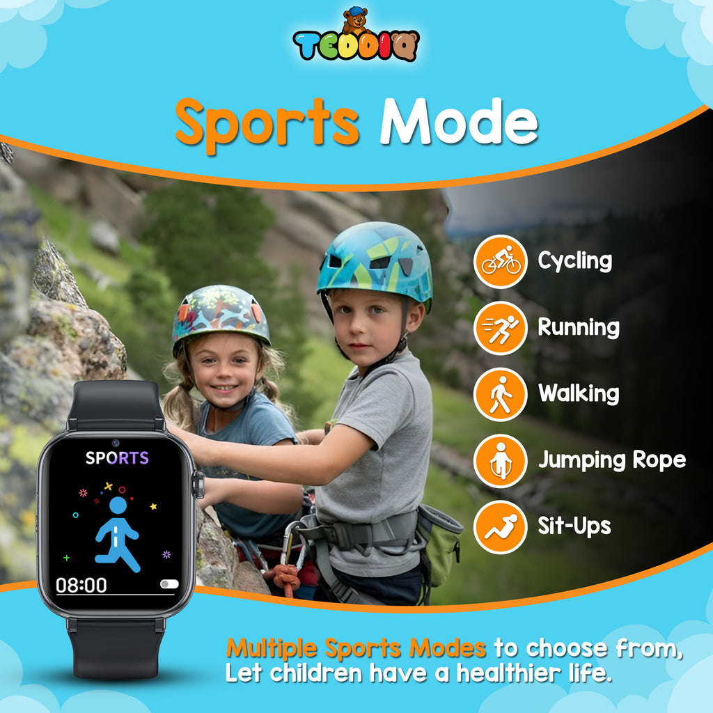 TeddiQ Smart Watch – Stay Connected & Safe