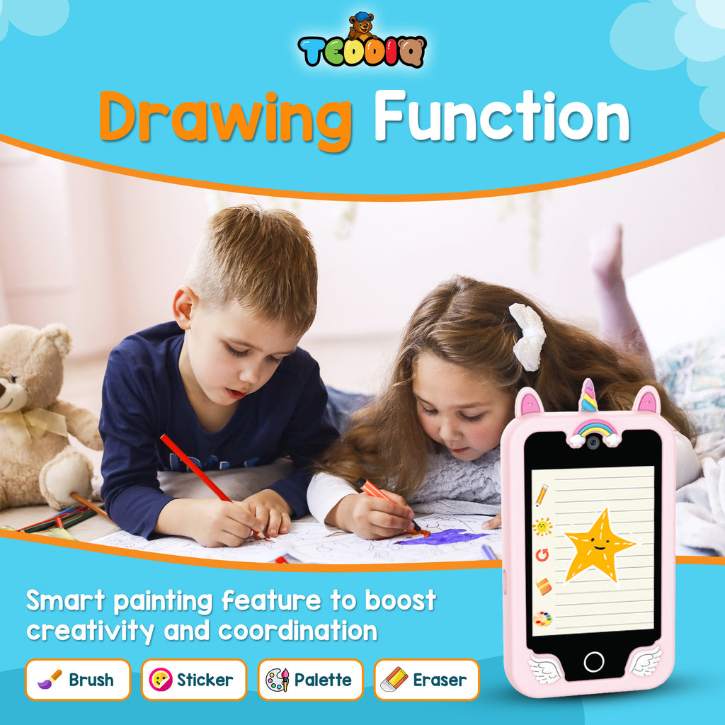 TeddiQ Play Phone – Learn, Play & Explore Safely