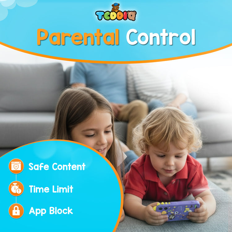 TeddiQ Play Phone – Learn, Play & Explore Safely