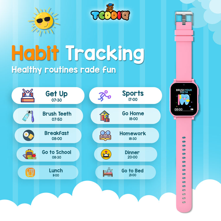 TeddiQ Play Watch – Learn & Play Safely
