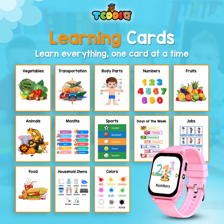 TeddiQ Play Watch – Learn & Play Safely