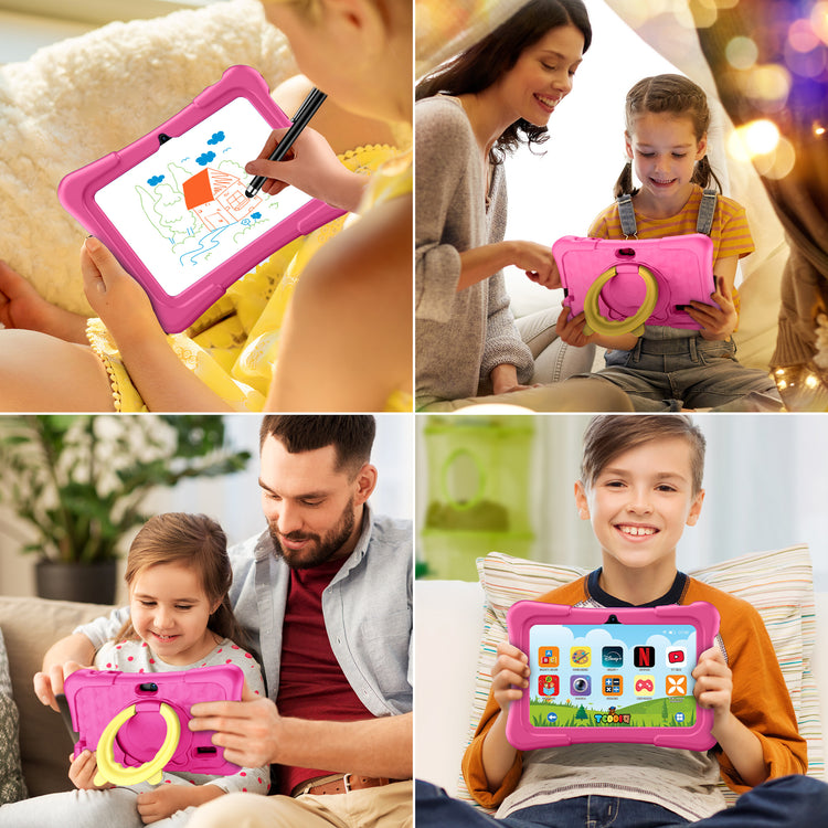 TeddiQ Kids Tablet Go  – Powerful, Safe & Educational