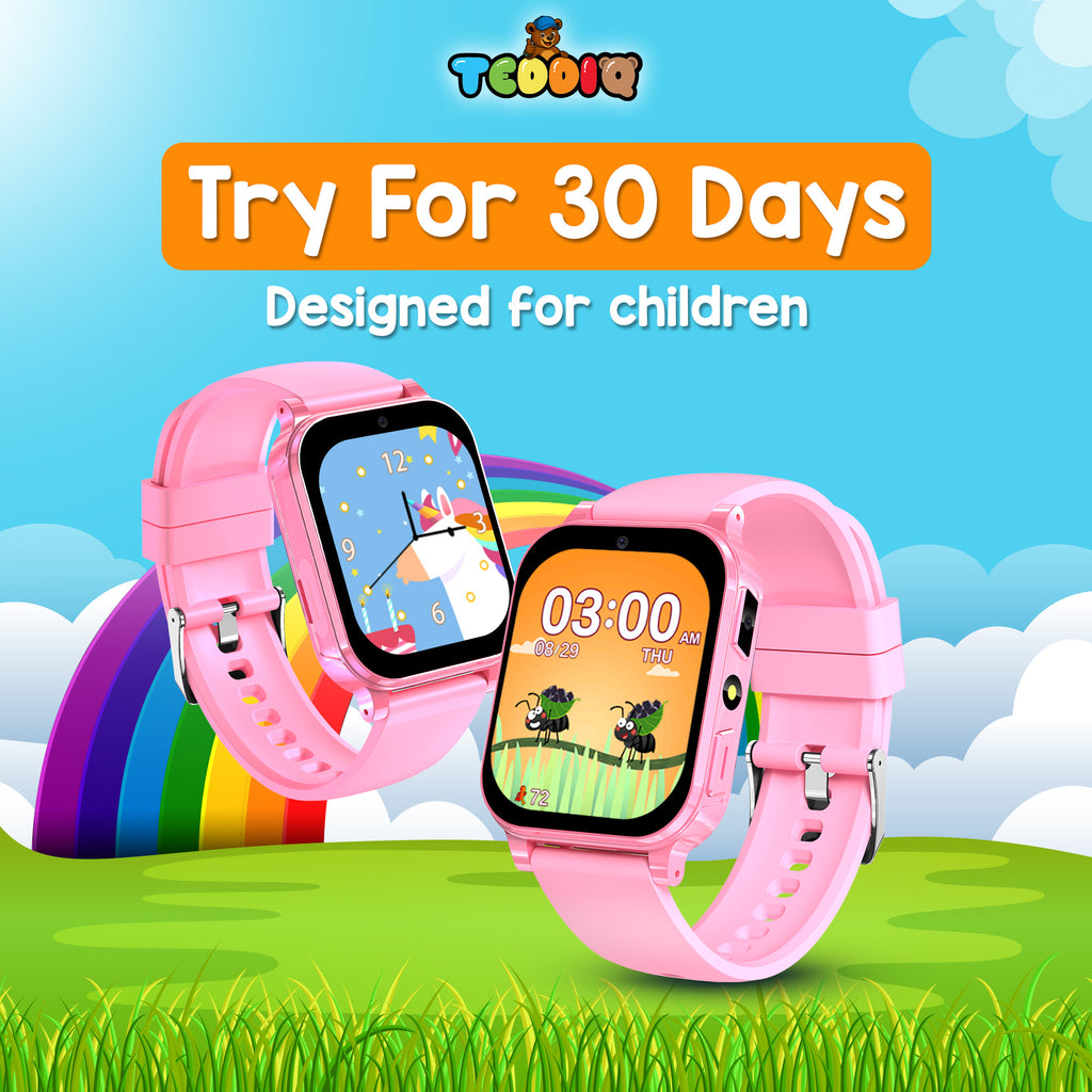 TeddiQ Play Watch – Learn & Play Safely